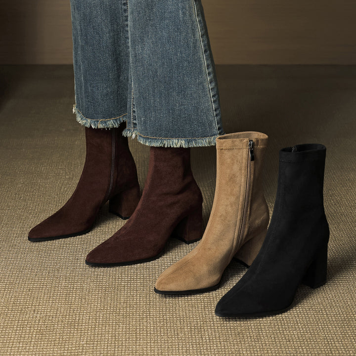 Shakira Suede Boots