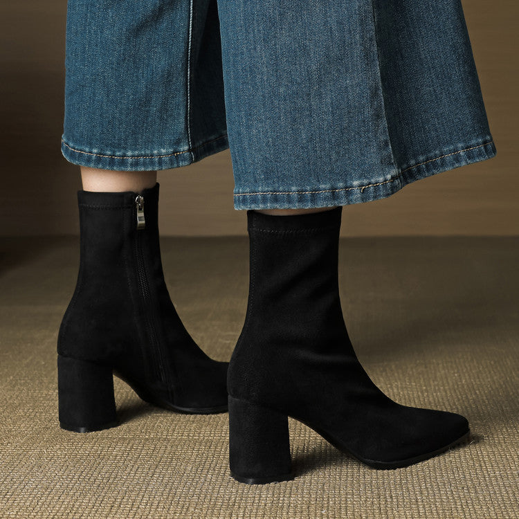 Shakira Suede Boots