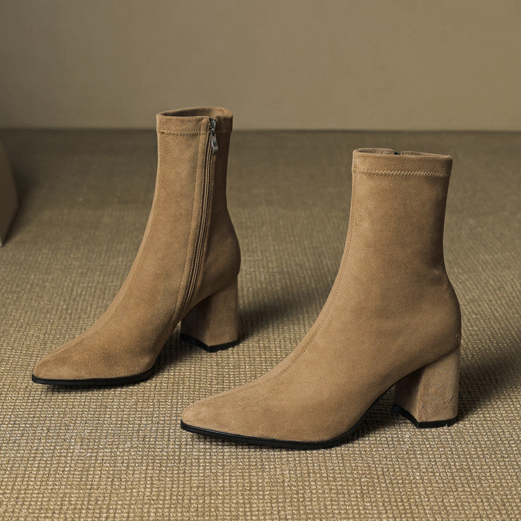 Shakira Suede Boots
