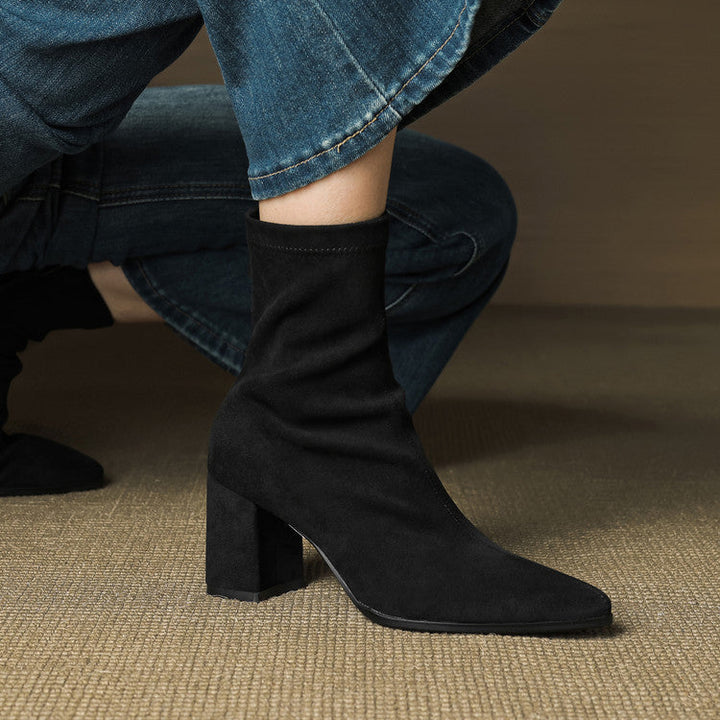 Shakira Suede Boots