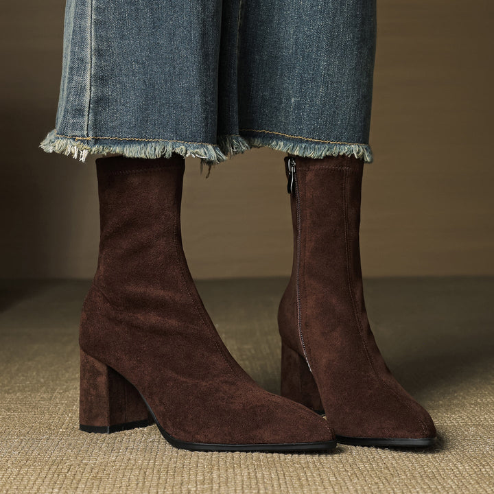 Shakira Suede Boots