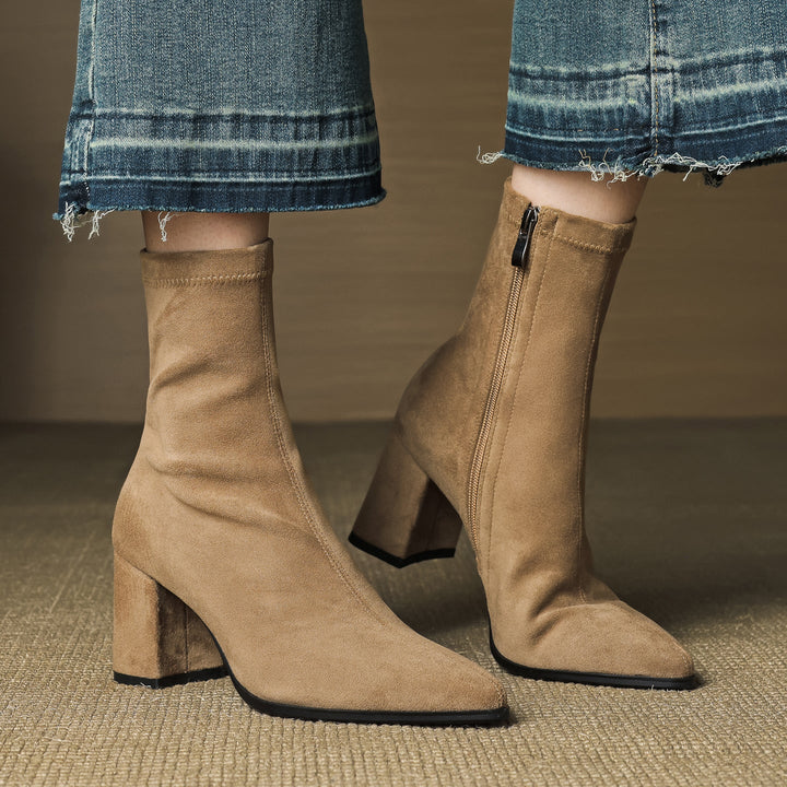 Shakira Suede Boots
