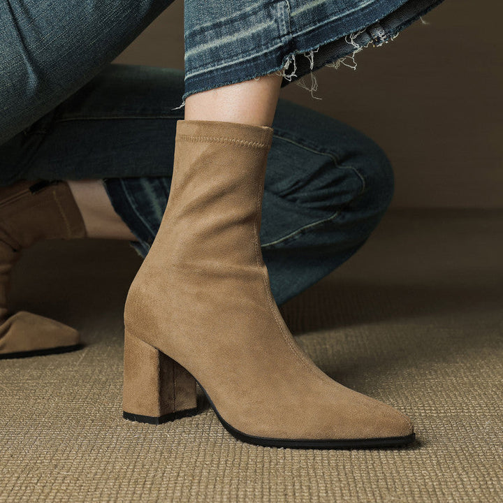 Shakira Suede Boots