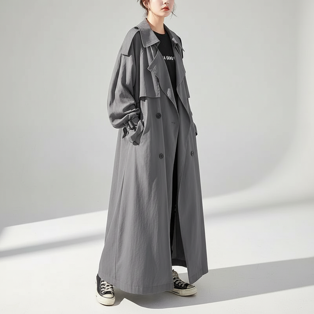 Genevra Long Trench Coat