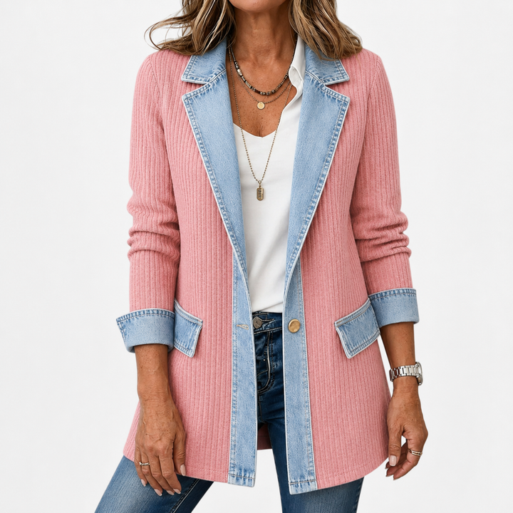 Oliver Denim Knit Jacket