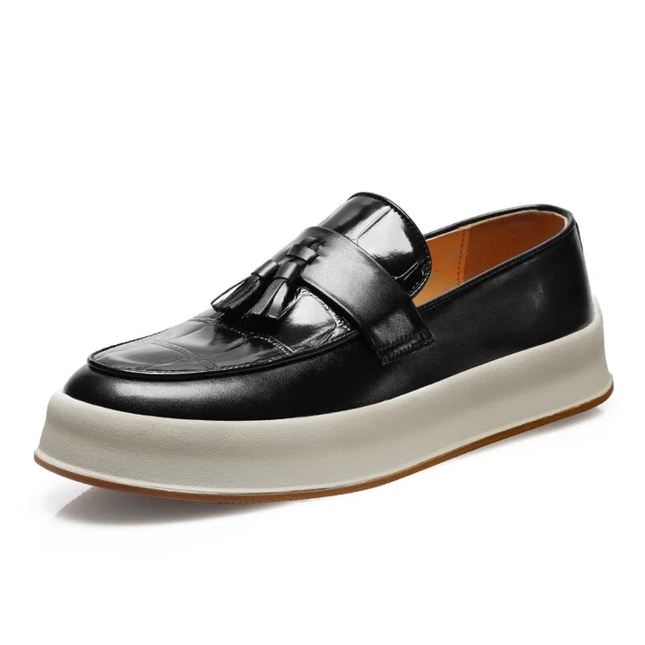 Hayes Tassel Platform Loafers