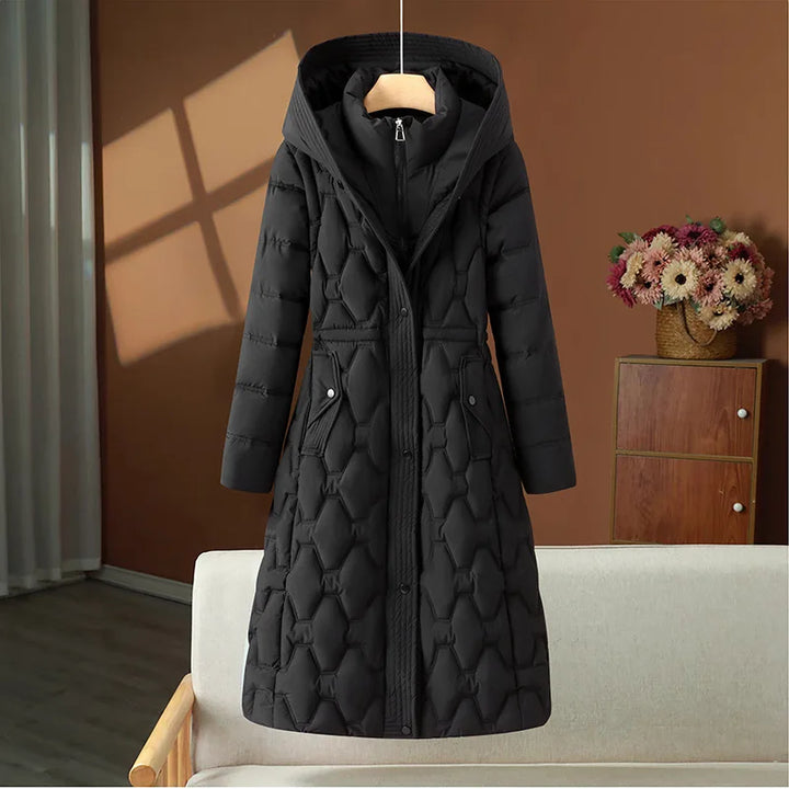 Solenne Diamond Quilted Puffer