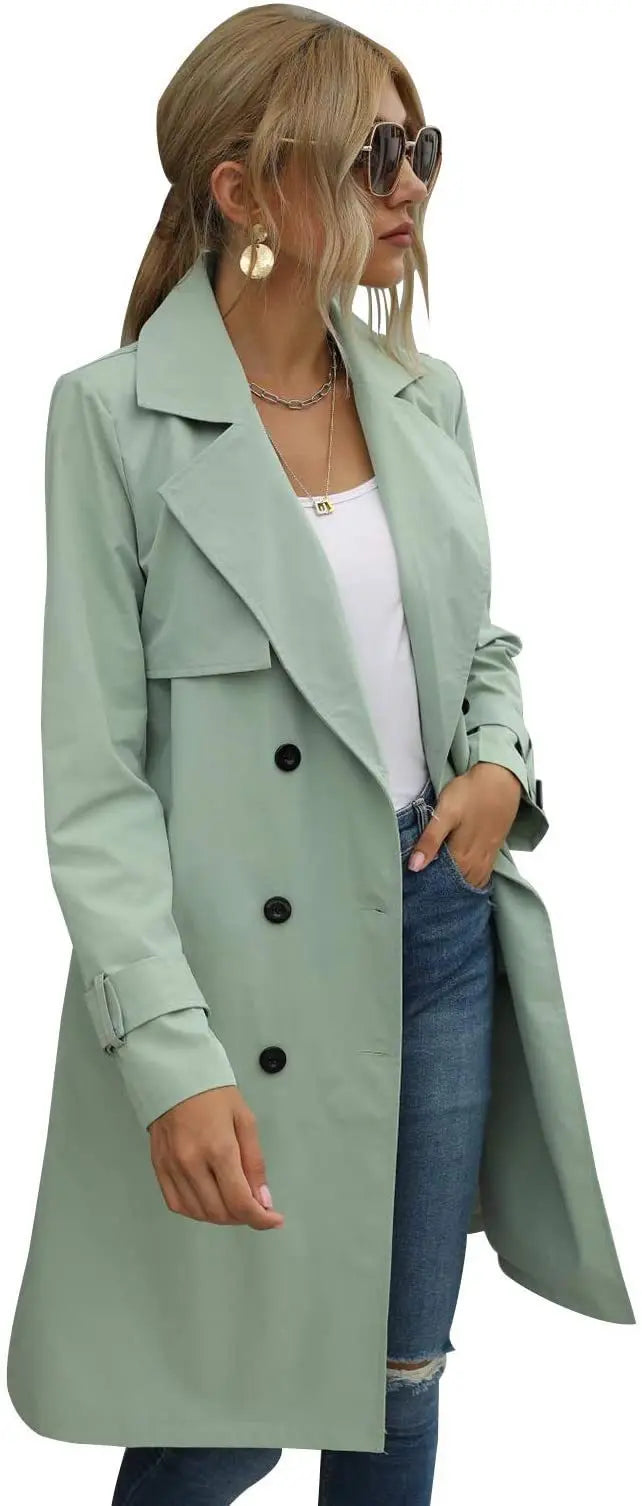 Jacinta Belted Trench Coat