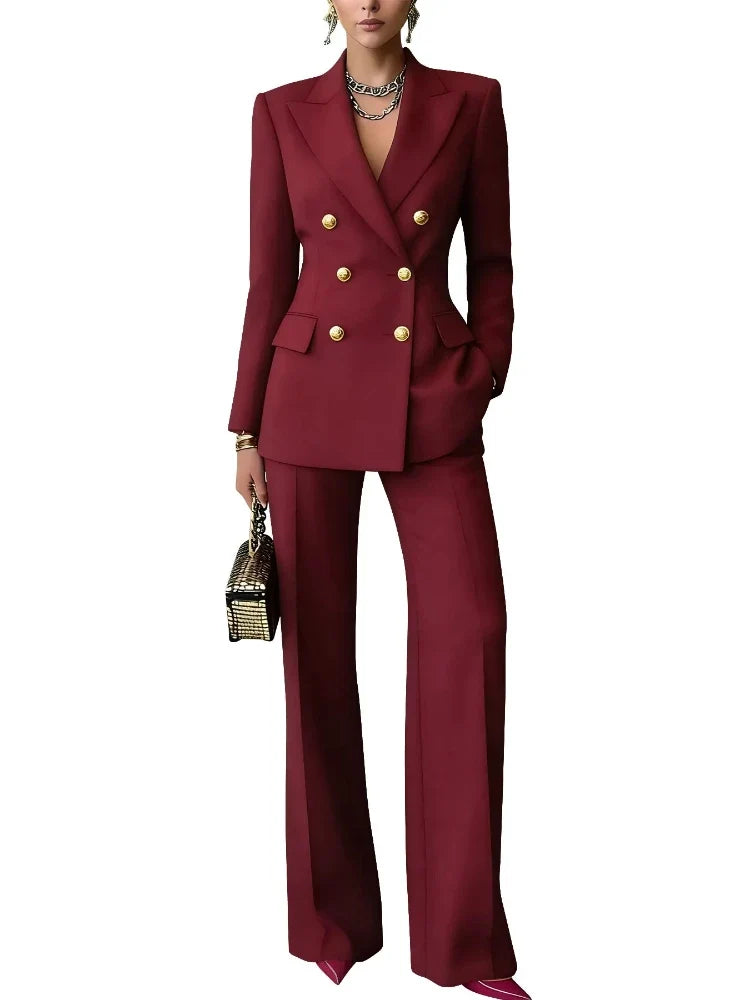 Beatrix Double Breasted Pantsuit