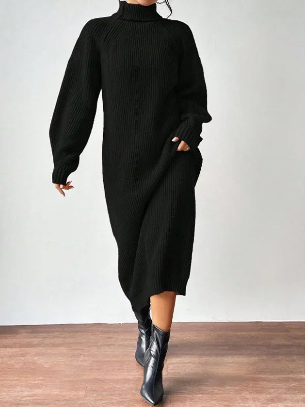 Marchetti Turtleneck Sweater Dress