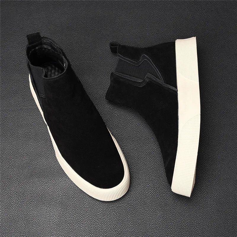 Nirvana Pull On Suede Sneakers