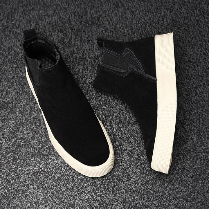 Nirvana Pull On Suede Sneakers