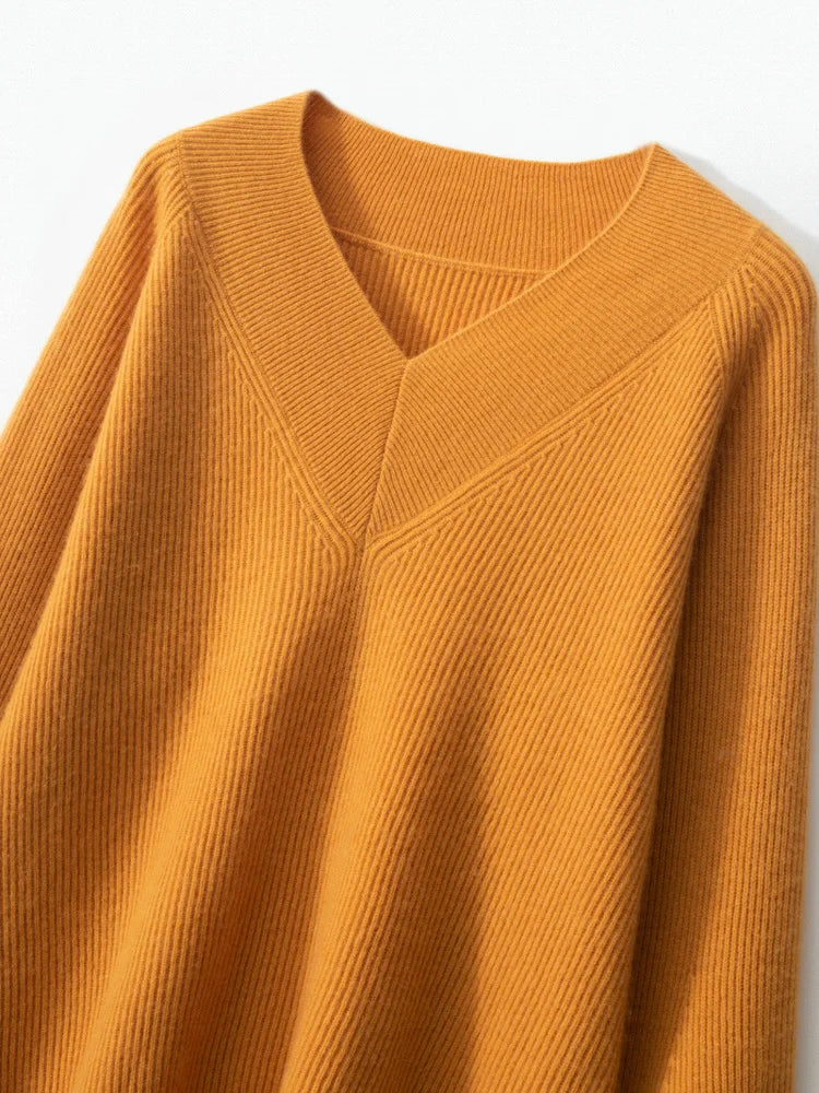 Josefine V -Neck Cashmere Pullover