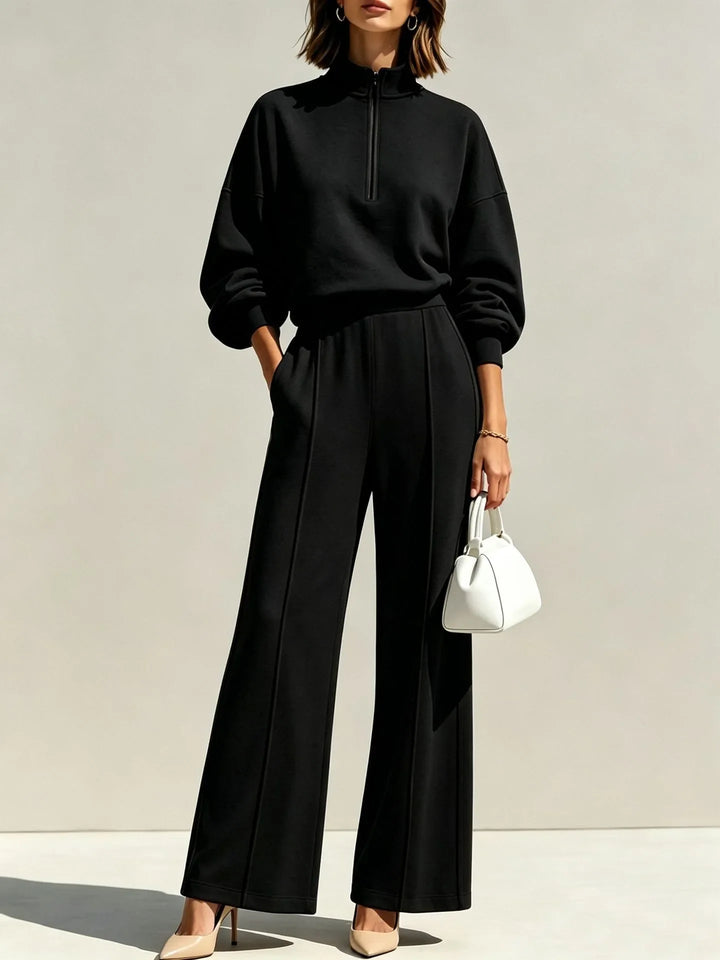 Jessamy Quarter Zip Travel Set