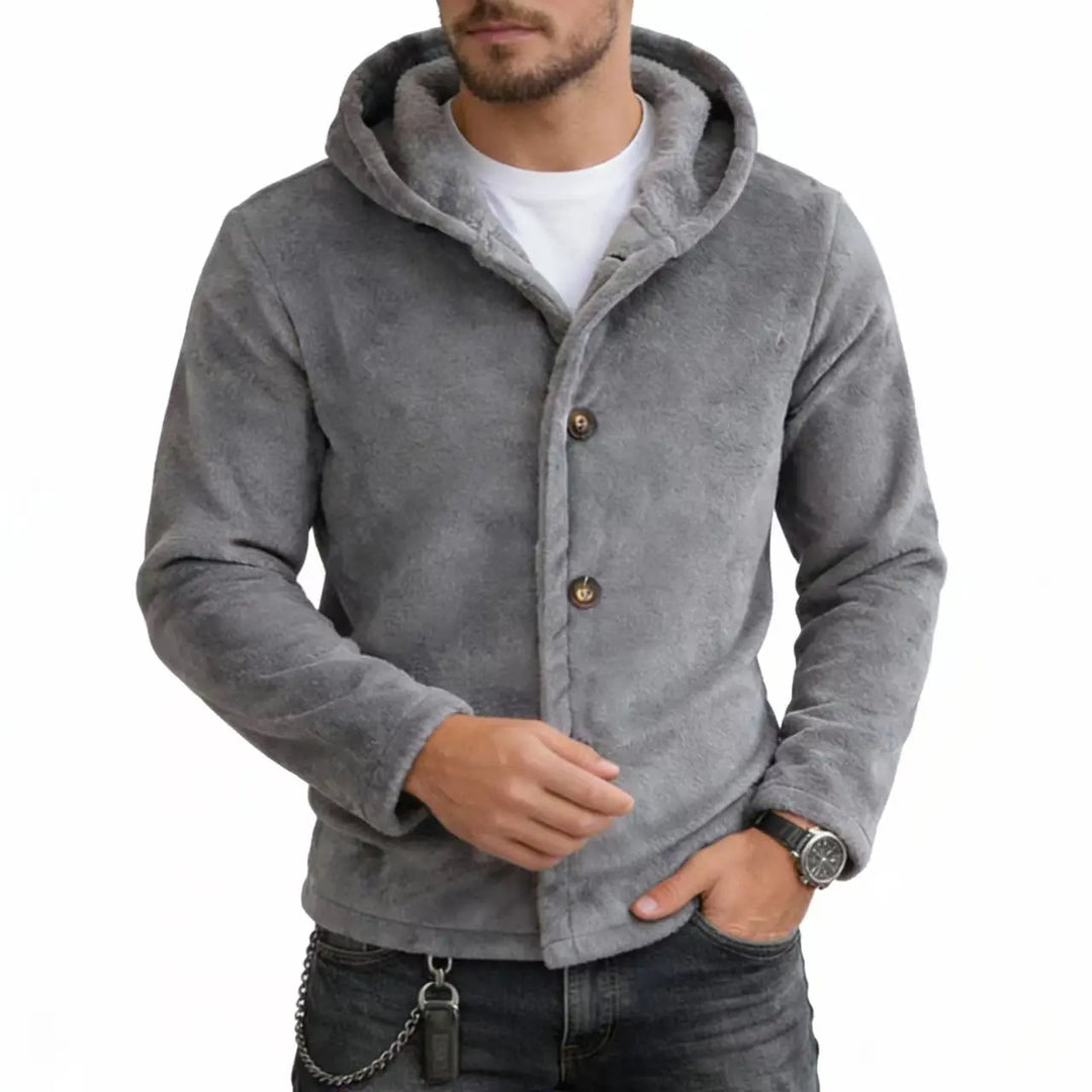 Dalton Button Front Fleece Jacket