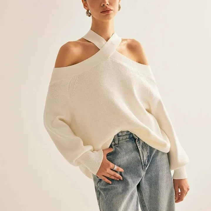 Marlowe Cold Shoulder Pullover