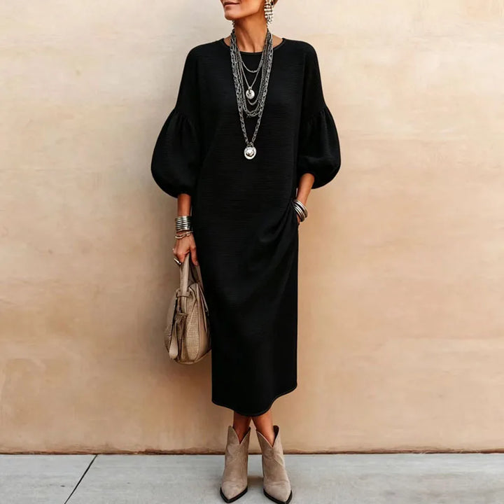Leonie Lantern Sleeve Maxi Dress