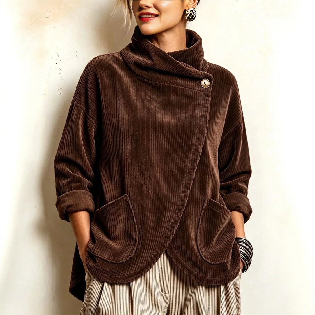 Odalis Wrap Front Jacket
