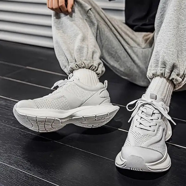 AeroDrift Leather Sneakers