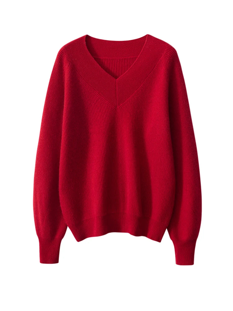 Josefine V -Neck Cashmere Pullover