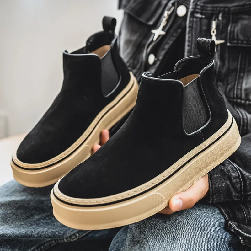 Matteo Suede Chelsea Boots