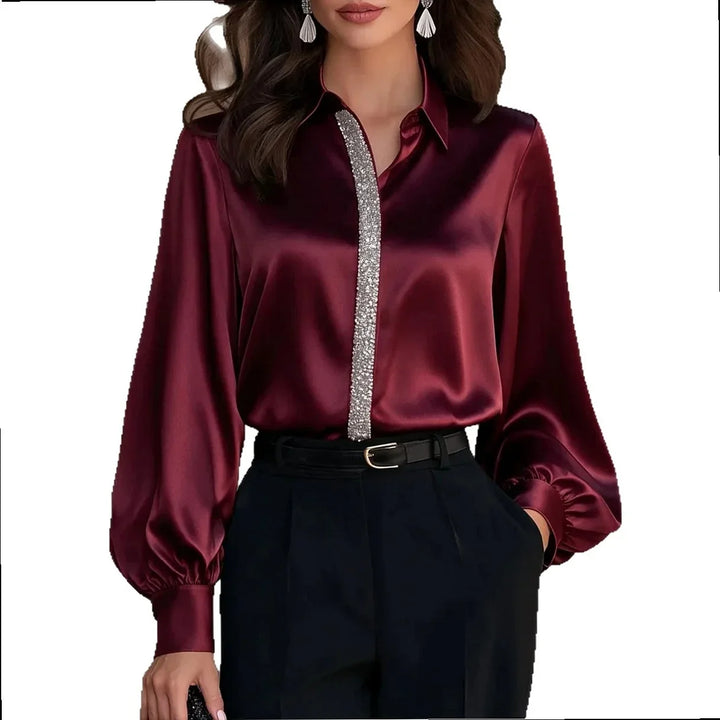 Vesper Lantern Sleeve Blouse