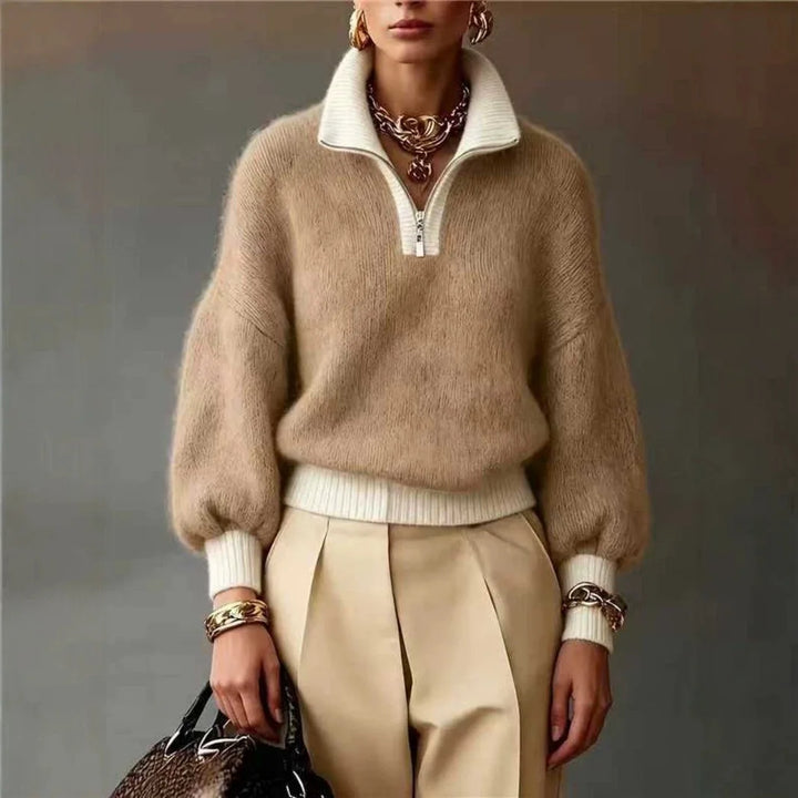 Roxanne Soft Brushed Knit Sweater