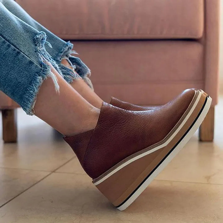 Selena Orthopedic Wedge Boot
