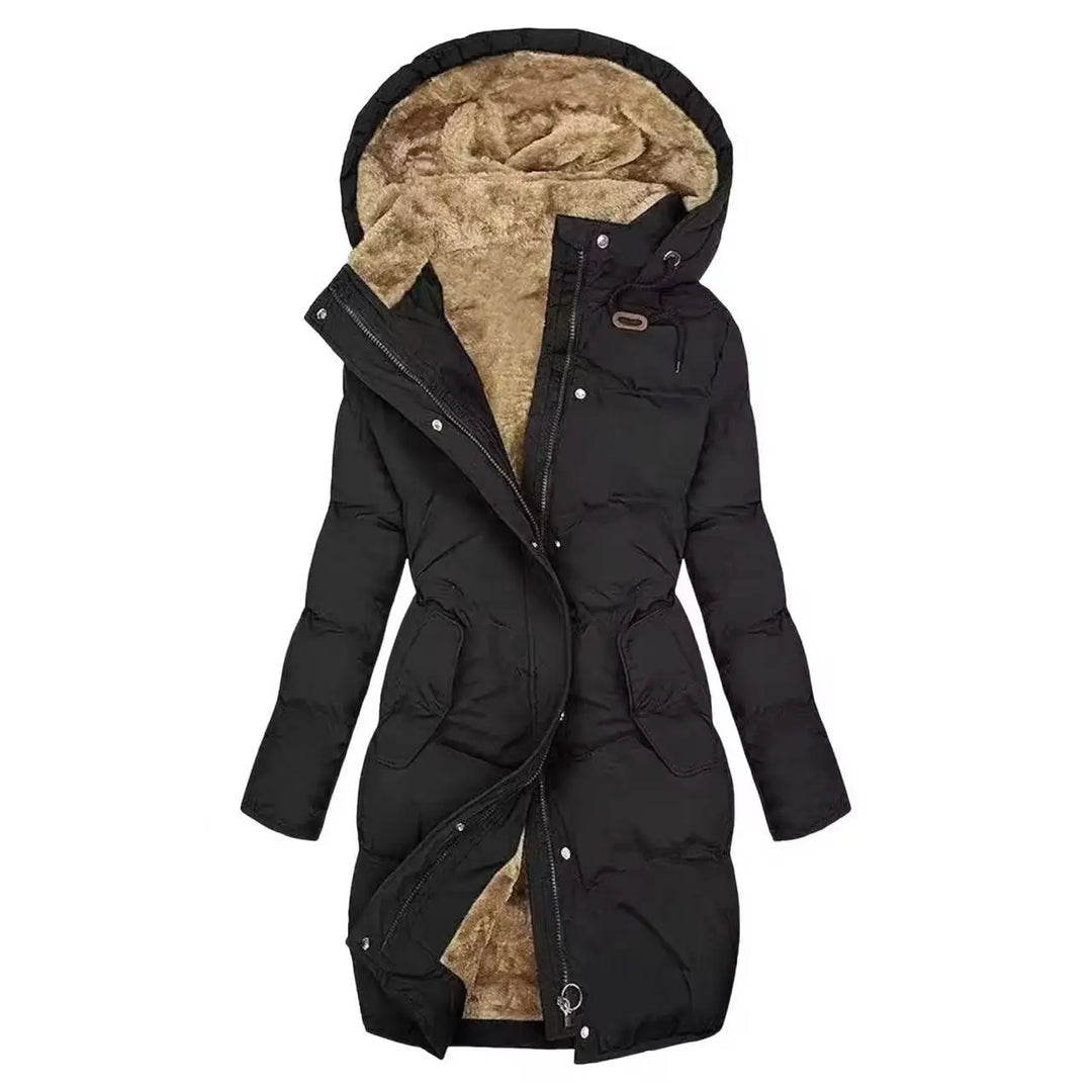 Noor Plush Lined Hooded Parka