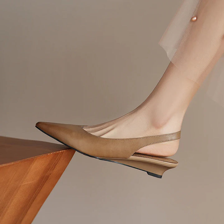 Amelia Genuine Leather Pumps