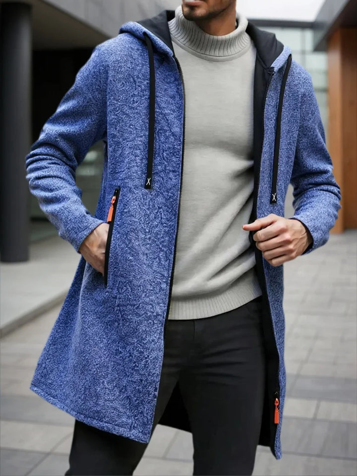 Anselm Zip Front Fleece Coat