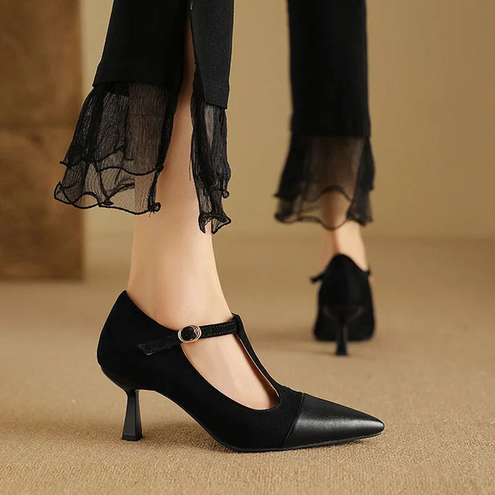 Spello Whisper Leather Pumps