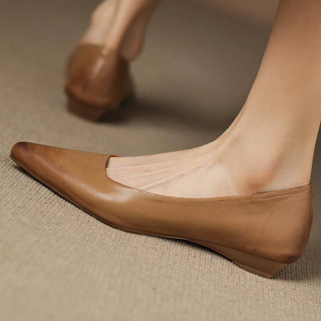 Monica Leather Pumps