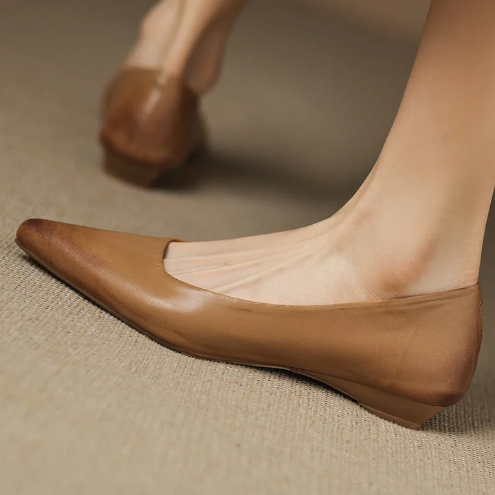 Monica Leather Pumps