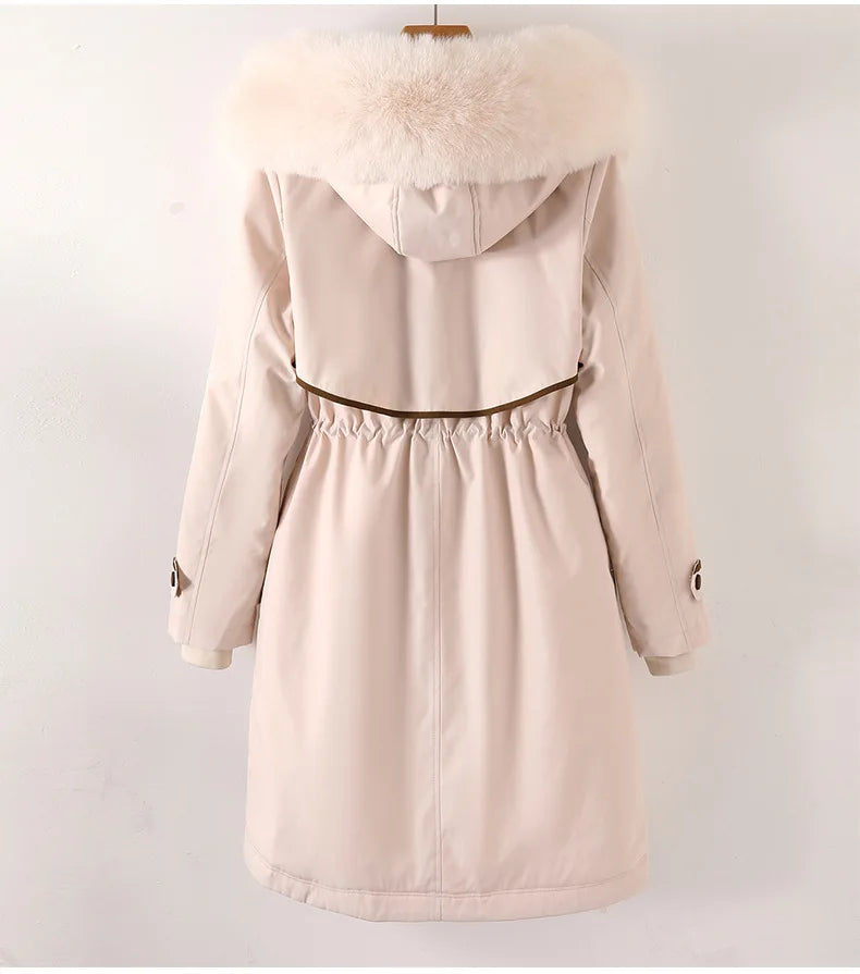 Cocoon Long Fur Parka