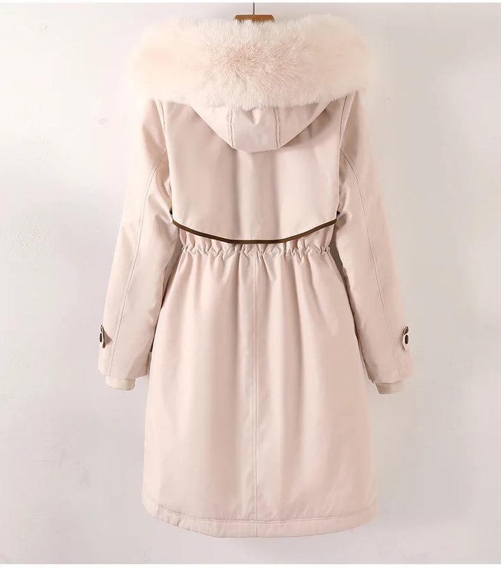 Cocoon Long Fur Parka