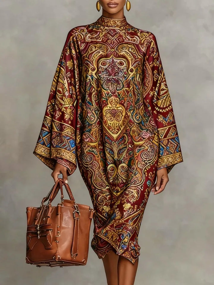 Fioralbina Batwing Sleeve Kaftan