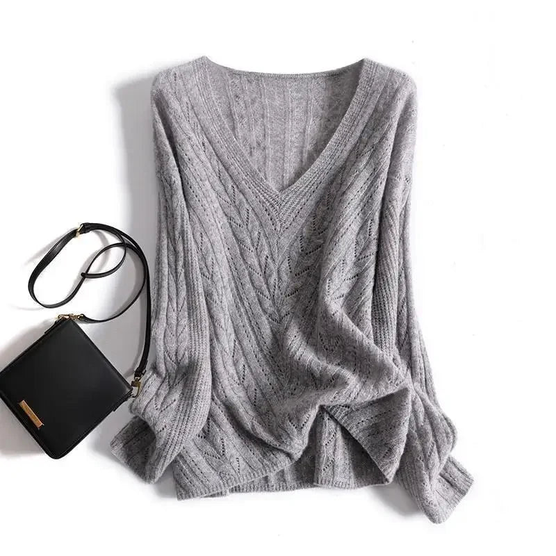 Andrea Hollow Knit Top