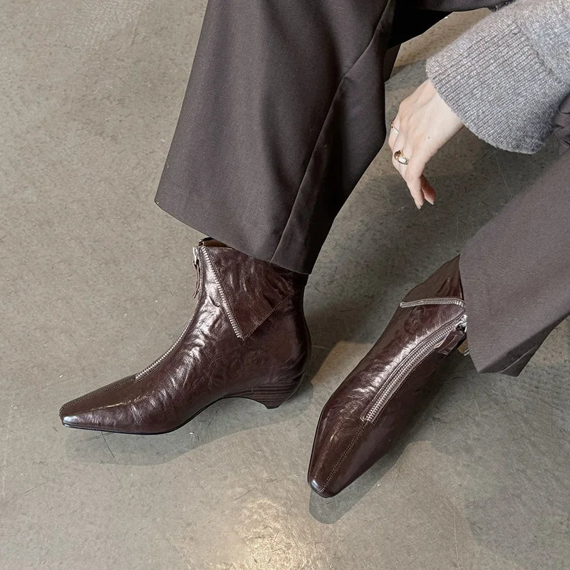 Vivienne Genuine Leather Boots