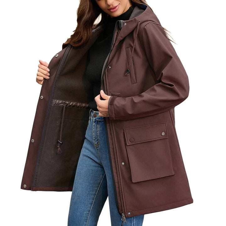 Calliope Brushed Fleece Parka