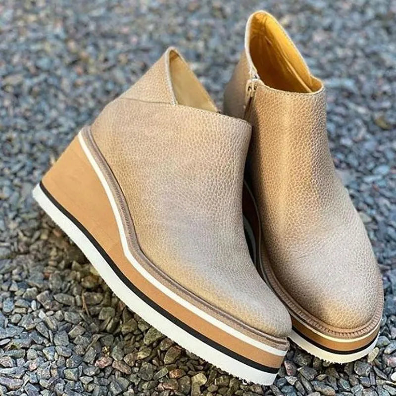 Selena Orthopedic Wedge Boot
