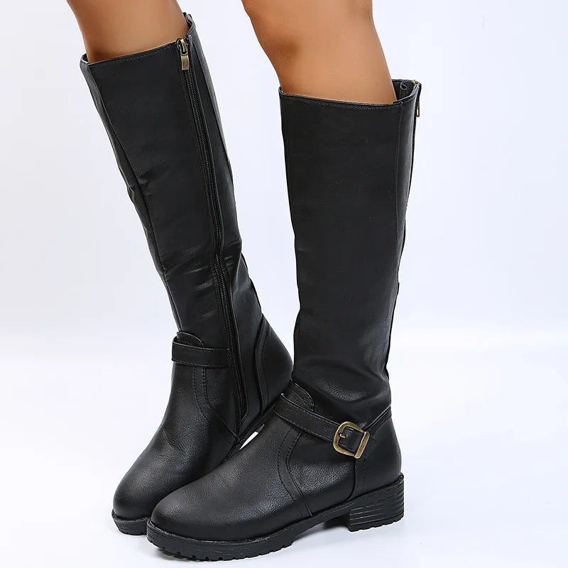 Everly Side Zip Riding Boots