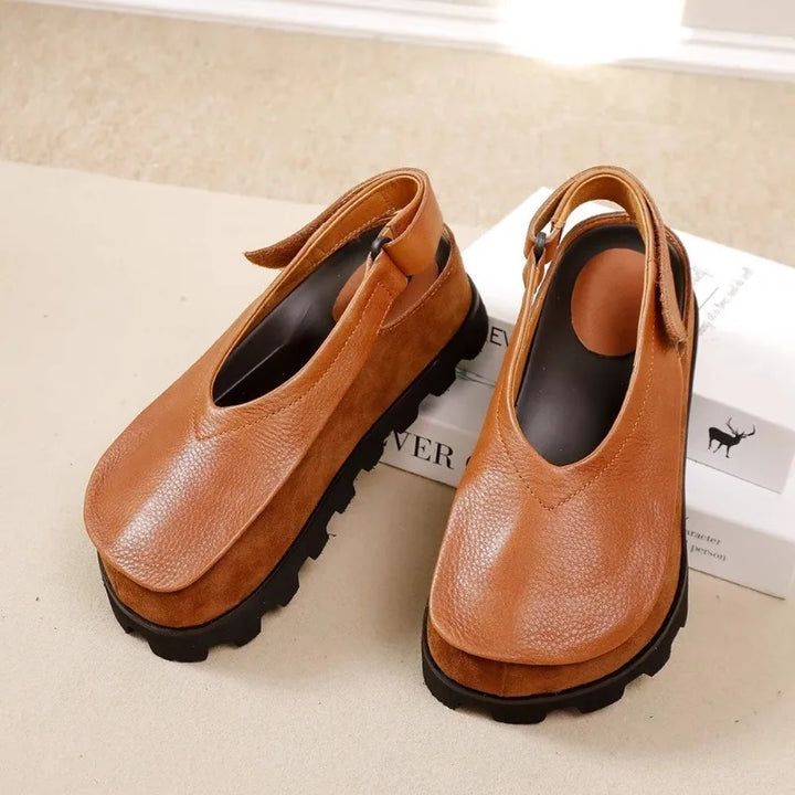 Corinne Comfortable Wide Toe Sandals