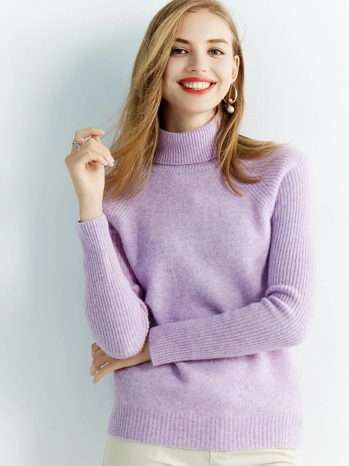 Seraphina Ribbed Turtleneck
