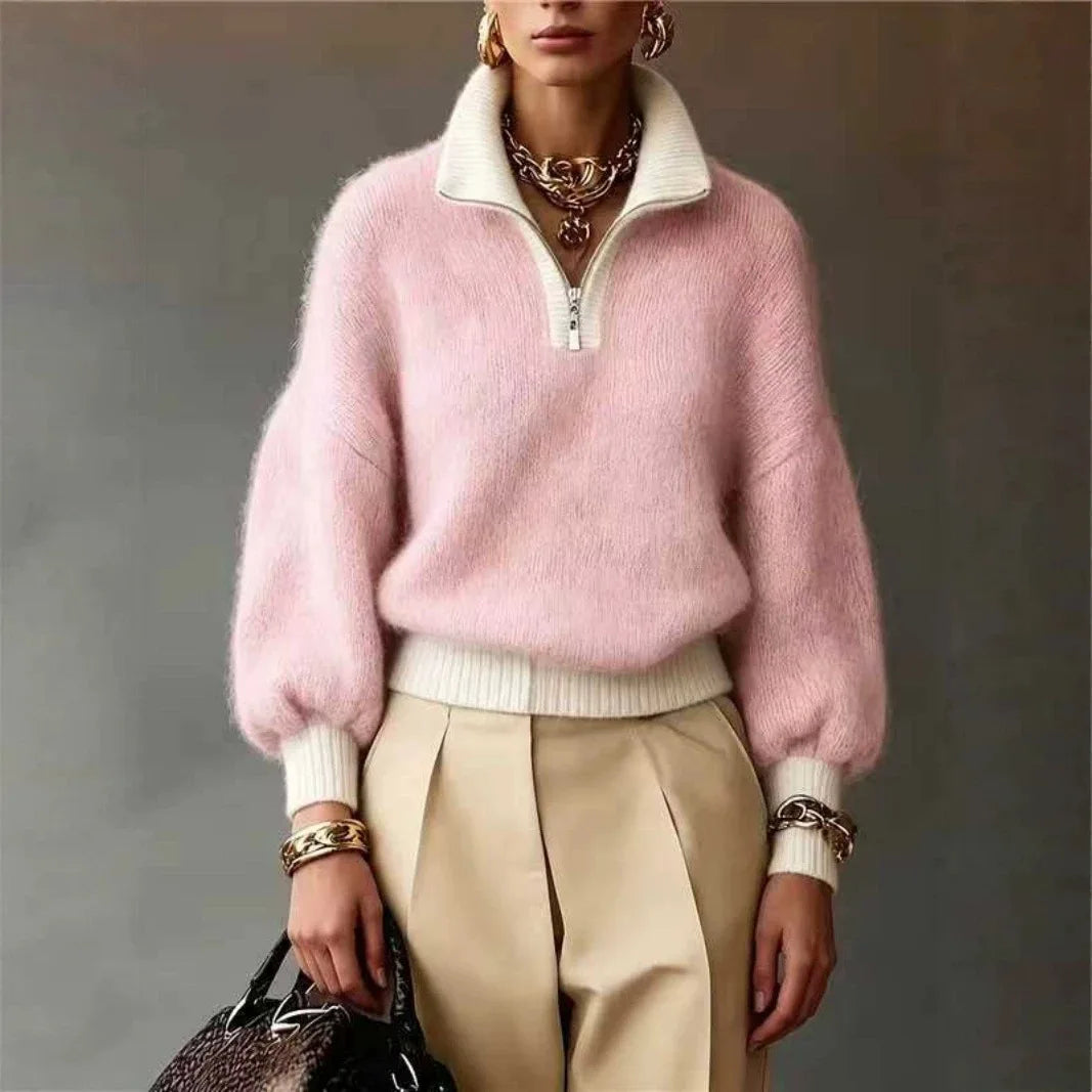Roxanne Soft Brushed Knit Sweater