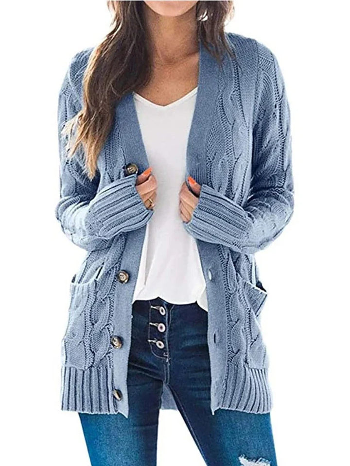 Freya Cable Knit Cardigan