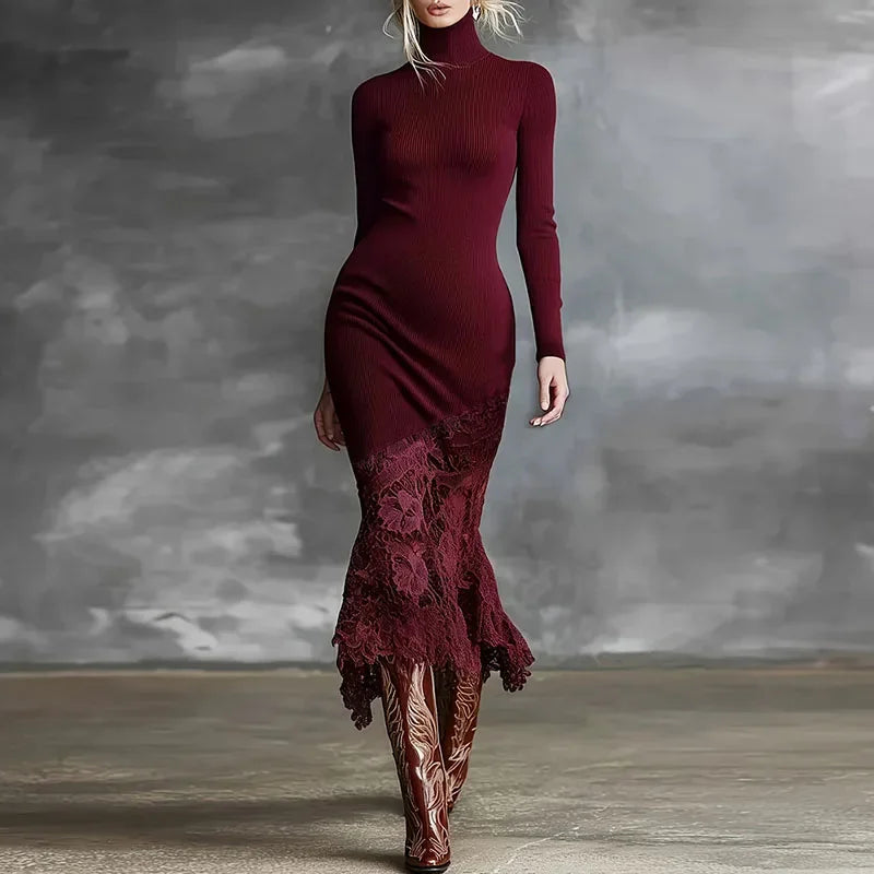 Elowen Mermaid Hem Maxi Dress