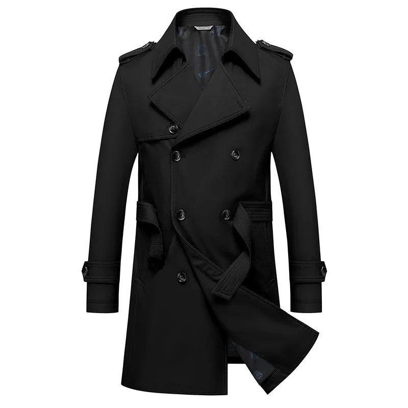 Jasper Double Breasted Overcoat