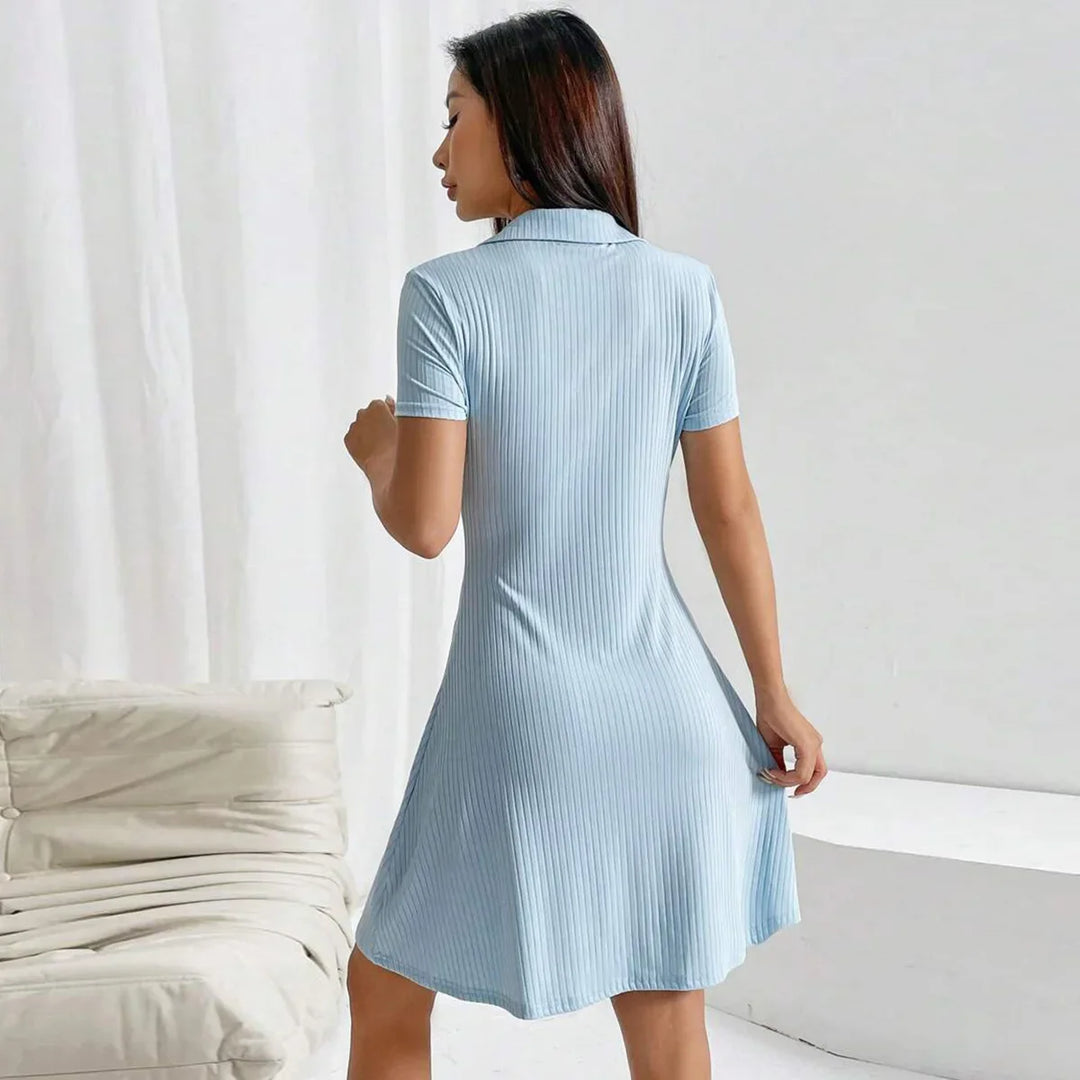 Elena Polo Shirt Mini Dress