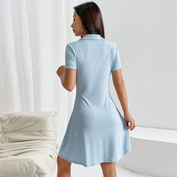 Elena Polo Shirt Mini Dress
